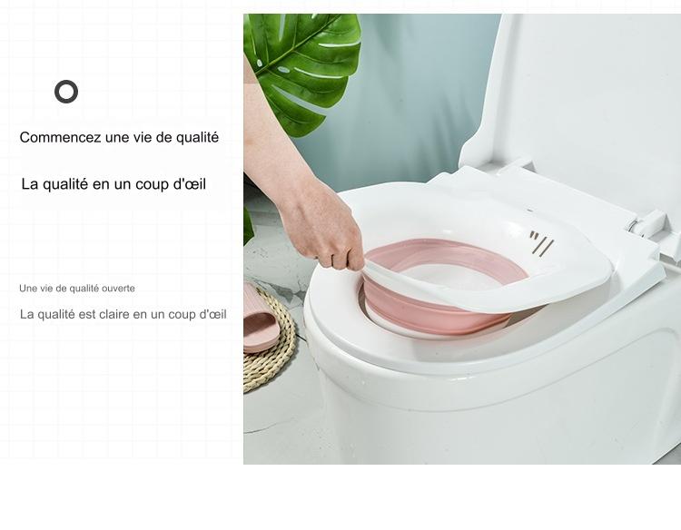 Tabouret à Vapeur pour le Vagin, Bain de Siège, sur les Toilettes